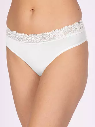 NINA VON C | Slip noir | weiss